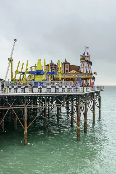 Funfair on the Pier, Brighton — Stock Photo, Image