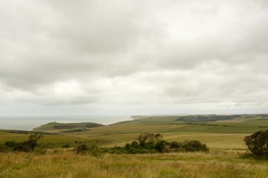 Eastbourne yakınındaki çıkışlar manzara