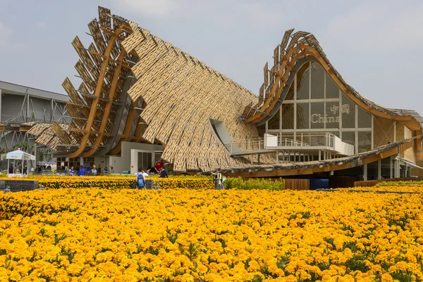 China Paviljoen, Expo 2015 Milaan — Stockfoto