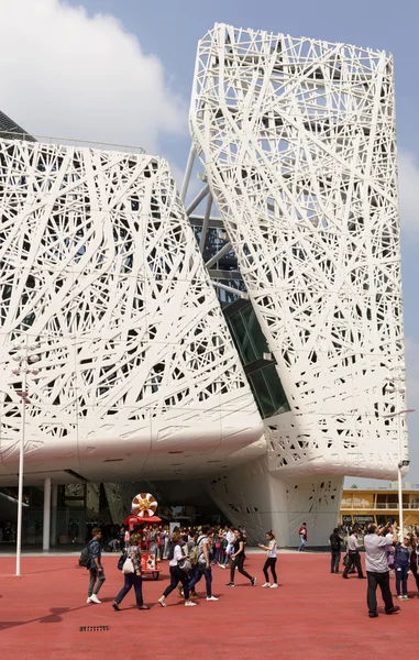 Italia Palace detail, EXPO 2015 Milan — Stock Photo, Image