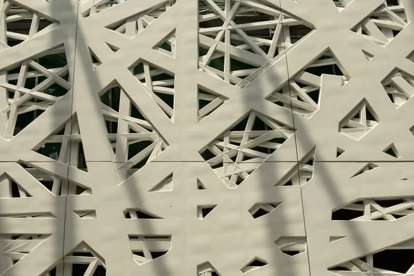 Shadows on Italia Palace decoration, EXPO 2015 Milan — Stock Photo, Image