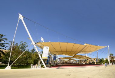 Decumano  at east end, EXPO 2015 Milan