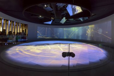 Exhibition inside United Arab Emirates Pavilllon 01, EXPO 2015 M