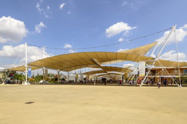 Decumano  at west end, EXPO 2015 Milan