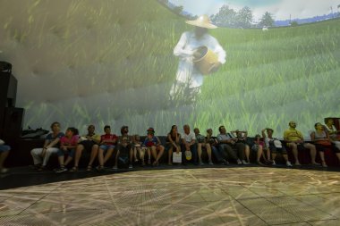 inside Malaysia Pavilon 01, EXPO 2015 Milan