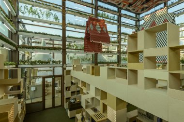 inside Kwait Pavilion, EXPO 2015 Milan