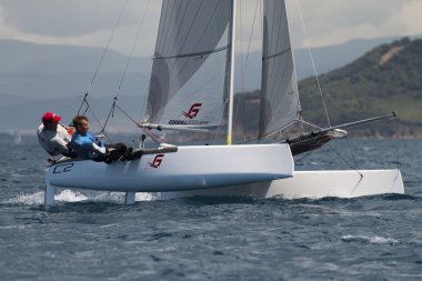 Punta Ala - 3 Haziran: Punta Ala, İtalya 3 Haziran 2016 tarih formülü 18 Ulusal katamaran yarış, yarışmanın ikinci gün