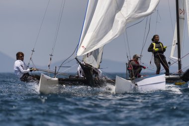 Punta Ala - 3 Haziran: Punta Ala, İtalya 3 Haziran 2016 tarih formülü 18 Ulusal katamaran yarış, yarışmanın ikinci gün