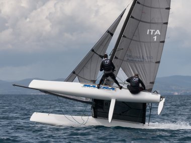 Punta Ala - 3 Haziran: Punta Ala, İtalya 3 Haziran 2016 tarih formülü 18 Ulusal katamaran yarış, rakip takım