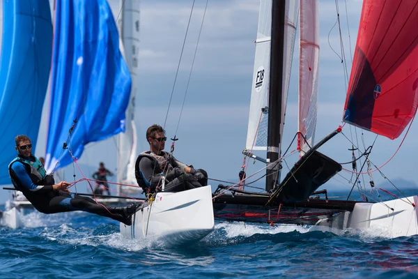 Punta Ala - 3 Haziran: Punta Ala, İtalya 3 Haziran 2016 tarih formülü 18 Ulusal katamaran yarış, rakip takım