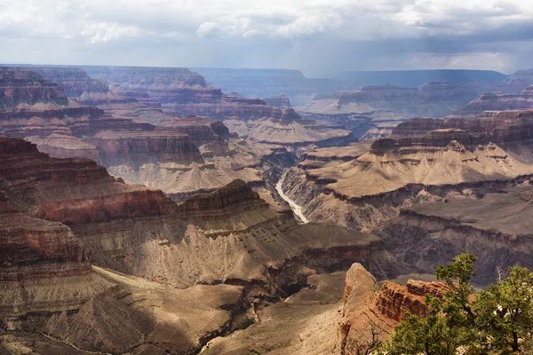 Grand Canyon e rio Colorado, Arizona, EUA — Fotografia de Stock