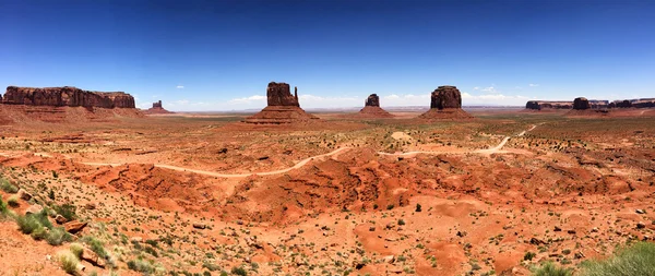 Monument valley panoramic view, USA — Stock Photo, Image