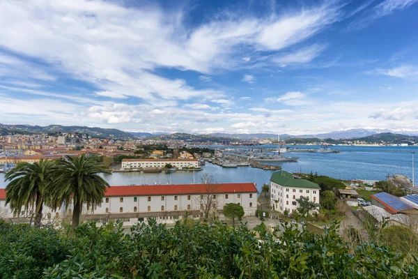 Vista del puerto de La Spezia. Liguria, Italia —  Fotos de Stock