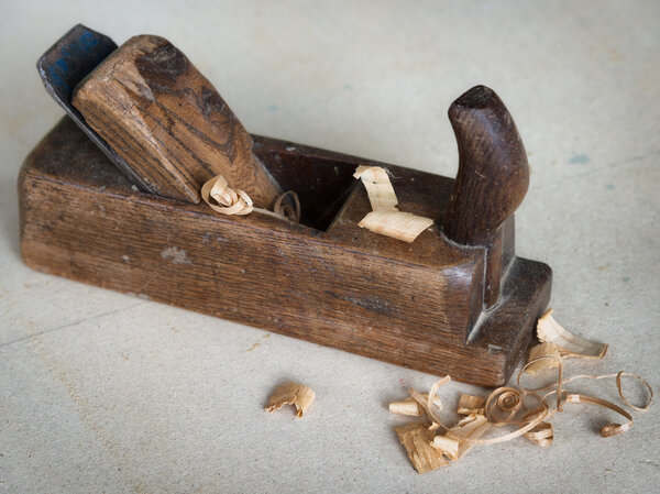 traditional wood plane woodworking tool