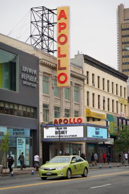 New York, Amerika Birleşik Devletleri - Haziran 16,2015: tarihi Apollo Tiyatrosu Harlem, New York City
