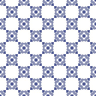 Azulejos Portekiz geleneksel süs taşı