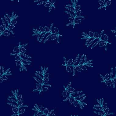 Kusursuz zeytin dalı deseni