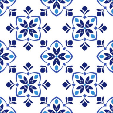 Azulejos Portekiz geleneksel süs taşı