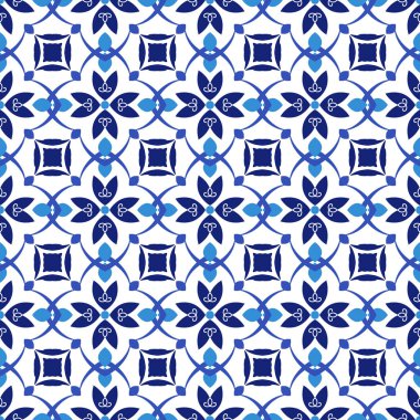 Azulejos Portekiz geleneksel süs taşı