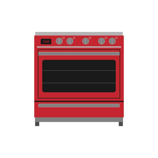 Estufa de cocina para icono de cocina — Vector de stock