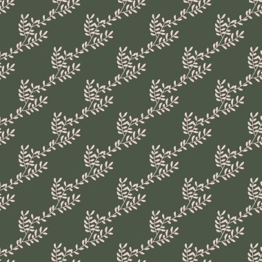 Bahar dallarıyla kusursuz desen