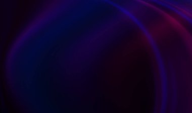 Karanlık, soyut bir arkaplan. Parlak ışık çizgileri, dalgalar. Neon lazer şekilleri. Gelecekçi şov.