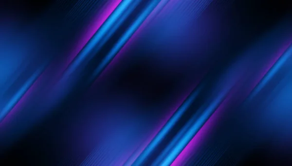 Empty Dark Abstract Background Ultraviolet Geometric Lines Neon Glow — 스톡 사진