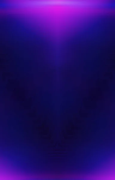 Empty Dark Abstract Background Ultraviolet Geometric Lines Neon Glow — 스톡 사진