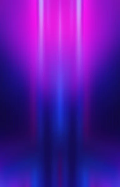 Empty Dark Abstract Background Ultraviolet Geometric Lines Neon Glow — 스톡 사진