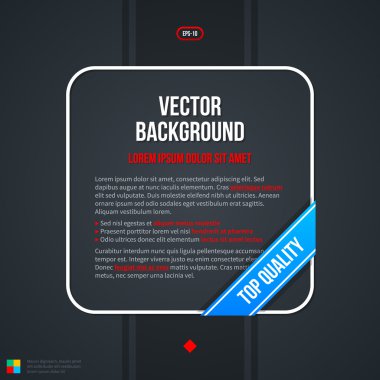 Renkli kare çerçeve.