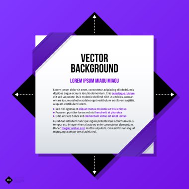 Metin arka plan şablonu