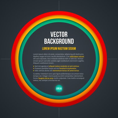 Gri daireler çerçeve