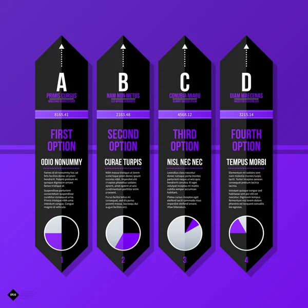 Banners template for web design — Stock Vector