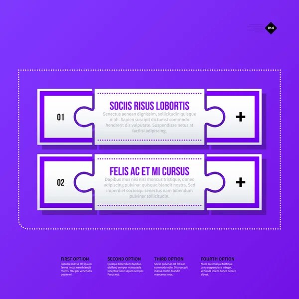 Banners sjabloon voor webdesign — Stockvector