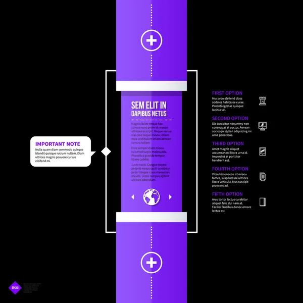 Szablon transparent na projektowanie stron internetowych — Wektor stockowy