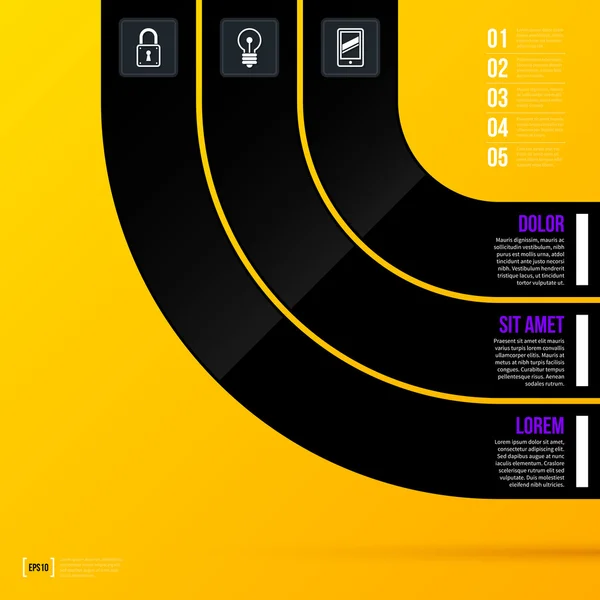 Plantilla de diseño vectorial — Vector de stock