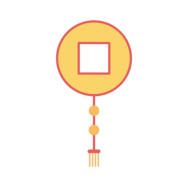 Çin asılmalı doğulu element dekorasyonu renk tasarımı