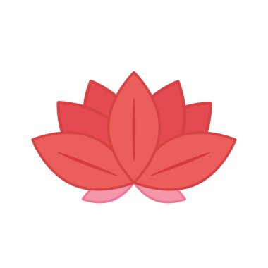 çiçek lotusu geleneksel doğulu element dekorasyonu renk tasarımı