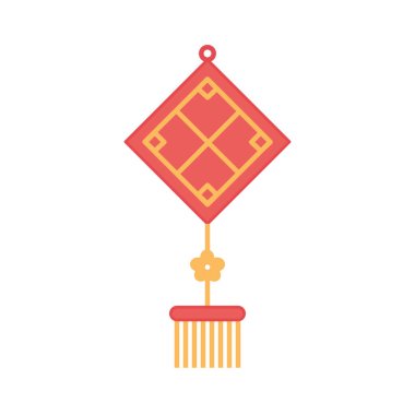 Japon asma süsü kültür doğulu element dekorasyonu renk tasarımı