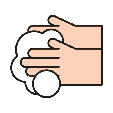 Virüs koruması, ellerinizi yıkamak ve sık sık simgeyi doldurmak