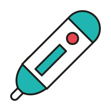 termometre sıcaklık denetimi aygıt satırı ve simgeyi doldur