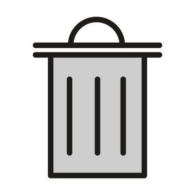 Çöp kutusu ya da web düğmesi doğrusal olarak sil ve dolum biçimi