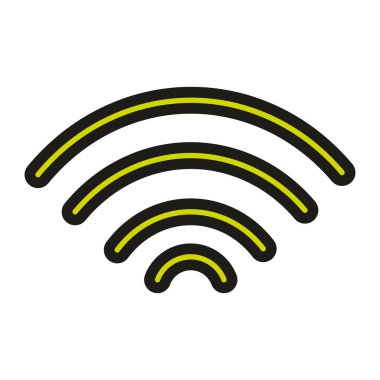 kullanıcı arayüzü internet wifi sinyal doğrusal ve doldurma biçimi