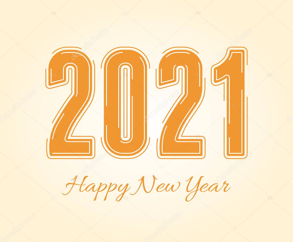 2021 happy new year, greeting card celebration event
