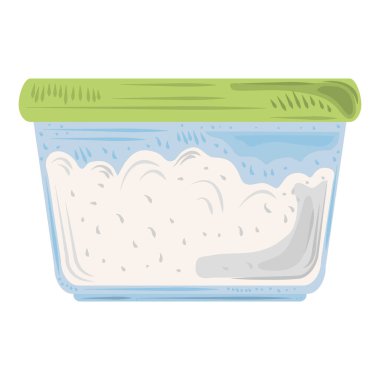 yiyecek, şeker izole edilmiş beyaz arkaplan