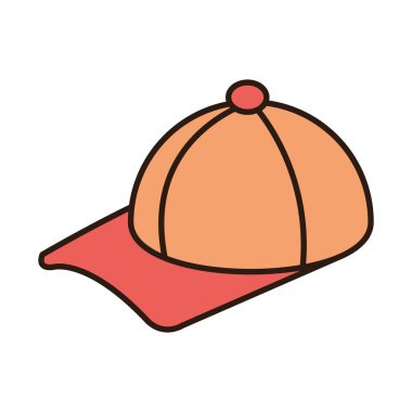 spor başlığı aksesuar moda satırı ve doldurma simgesi