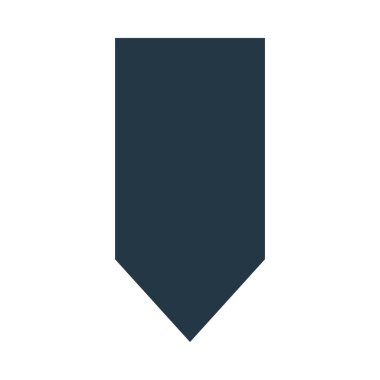 kurdele yer imi süsleme simgesi izole tasarımı