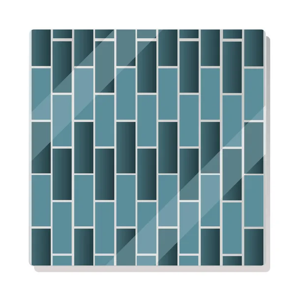 Pavement en brique, motif sans couture ombre — Image vectorielle