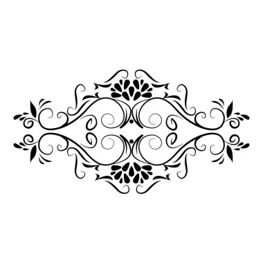 Bölme dekorasyonu rustik çiçek simgesi