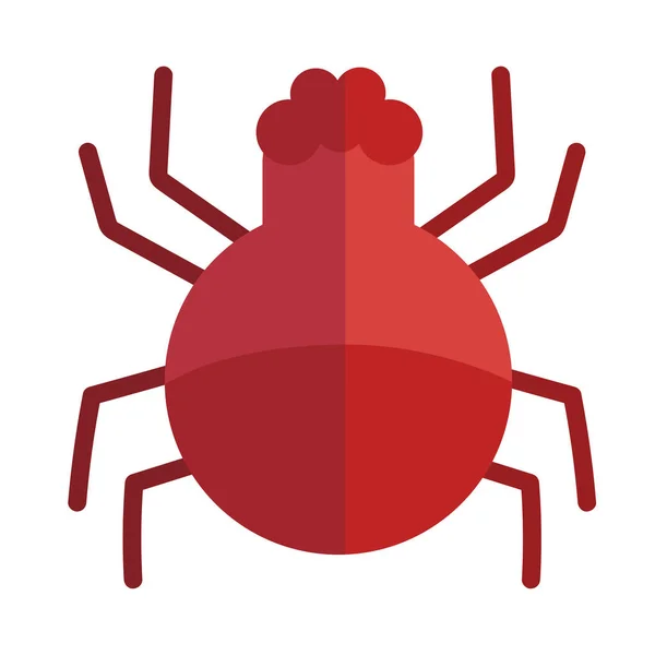Csótány rovar állat rajzfilm lapos ikon stílus — Stock Vector